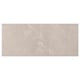 Beige BERGSVIKEN marble-effect front panel with smooth surface.