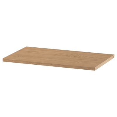 BESTÅ: light wooden rectangular shelf, simple and adjustable design for versatile storage.