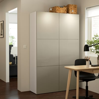 BESTÅ storage unit in modern room.