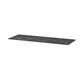 Option: Black rectangular BESTÅ top panel with smooth, marble-like surface.