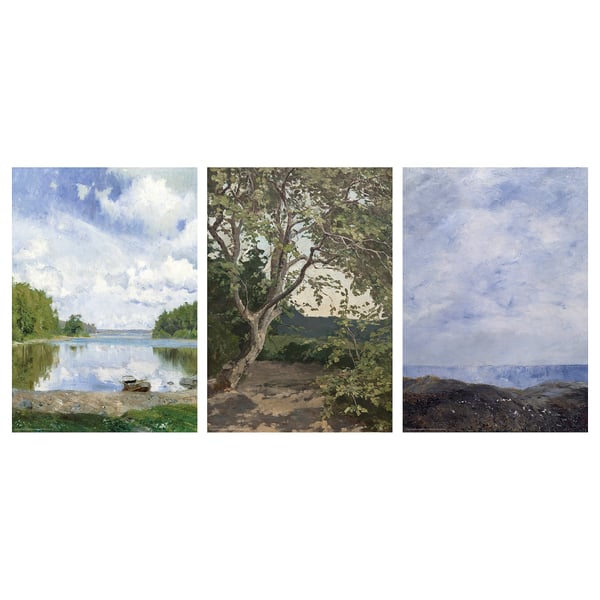 BILD Poster, Nordic landscape, 21x30 cm