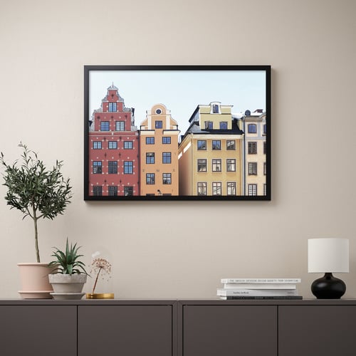 BILD poster, old town, Stockholm, 70x50 cm IKEA Ireland