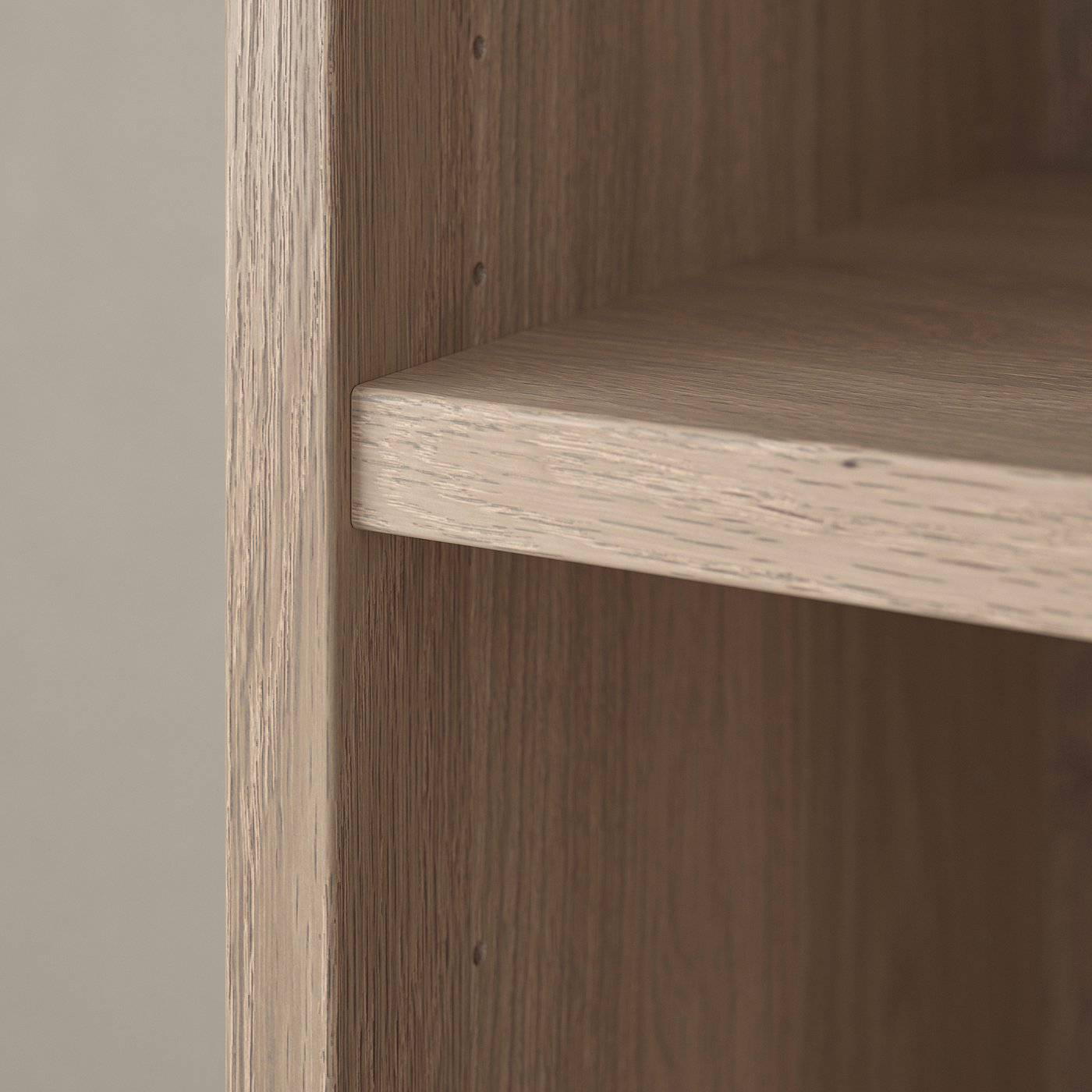 BILLY Oak Effect Corner Bookcase with Extension Units