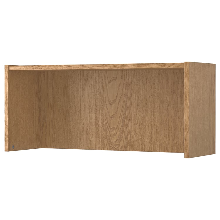 BILLY Height extension unit, oak veneer, 80x28x35 cm IKEA Ireland