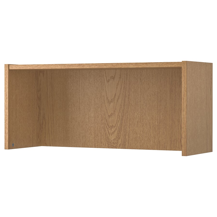BILLY Height extension unit, oak veneer, 80x28x35 cm IKEA Ireland