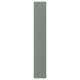 Option: A BODARP cabinet in matt grey-green, made from recycled materials, with a modern rectangular design.