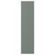 Option: BODARP: modern grey-green kitchen cabinet door with recycled pet foil, rectangular shape, and sleek design.