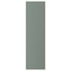 Option: A BODARP kitchen cabinet door in matt grey-green with recycled plastic material.