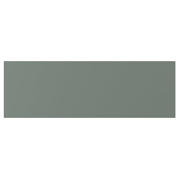 BODARP, green-grey panel, recycled plastic foil, rectangular, modern design.