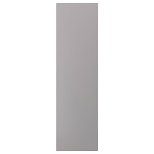 A vertical rectangular grey bodby panel with smooth edges, part of the bodby collection.