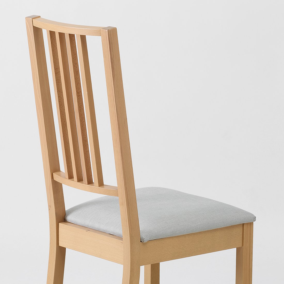 BÖRJE Chair, Oak/ramna light grey IKEA Ireland