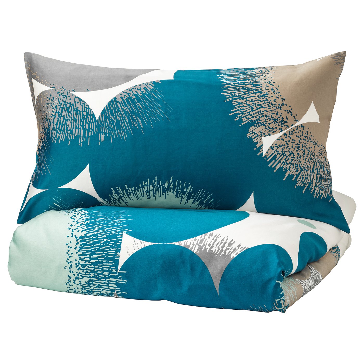 pillowcase and cover quilt BOLLTISTEL 150 x Blue x pillowcase Quilt 200/50 cover and