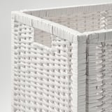 BRANÄS Basket, white, 32x34x32 cm