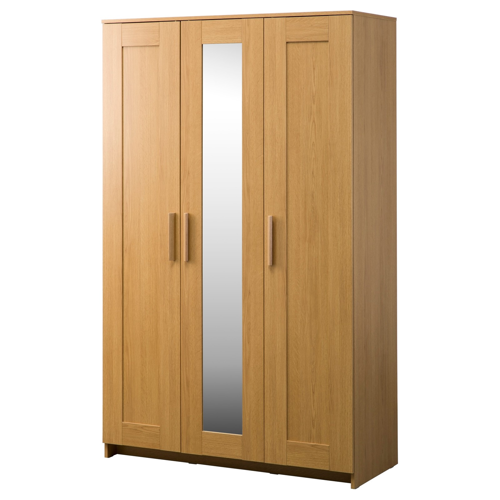 BRIMNES Wardrobe with 3 doors, white, 117x190 cm IKEA Ireland