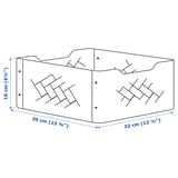 Illustration with measurements for the product: BULLIG.