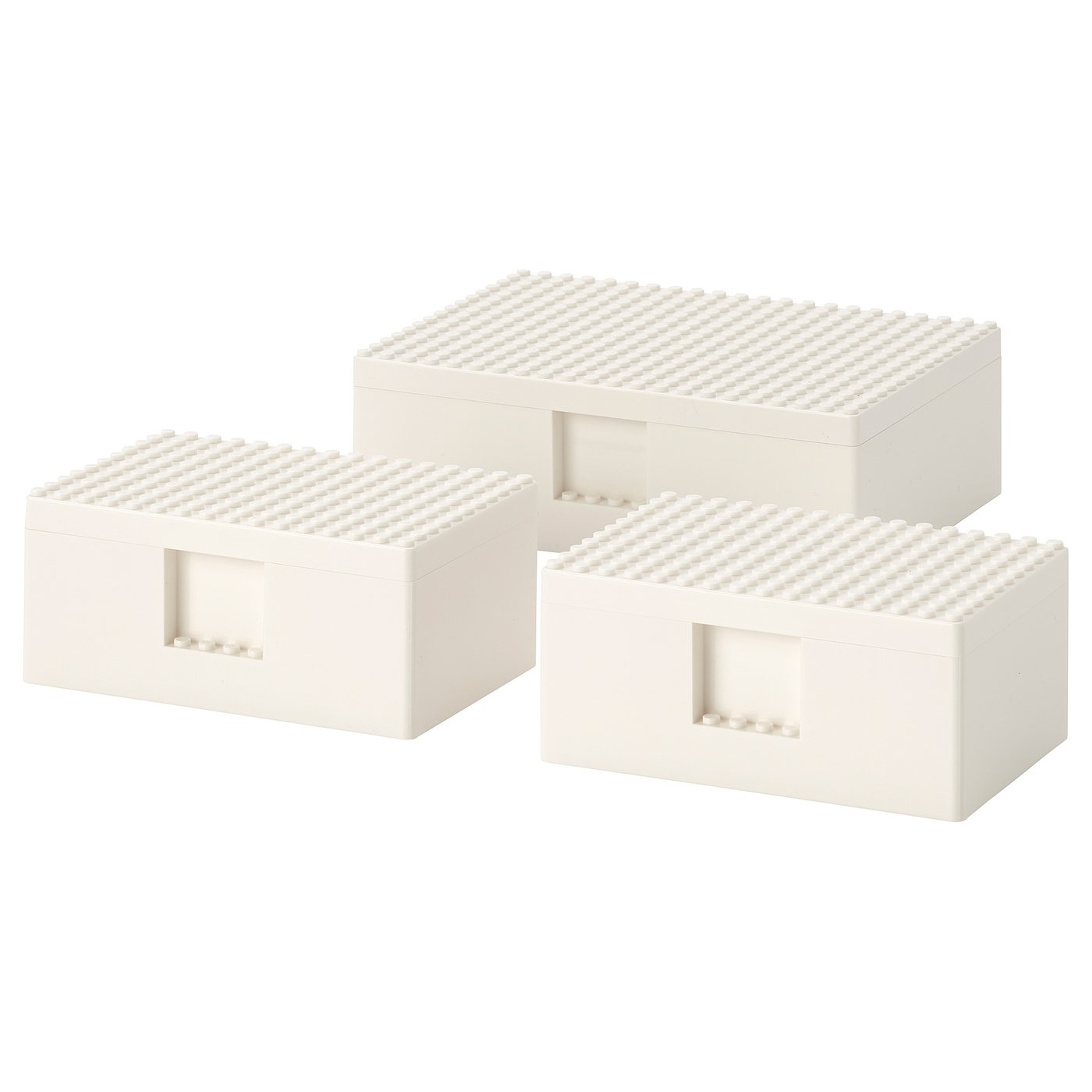 lego storage box white