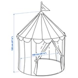 Illustration with measurements for the product: CIRKUSTÄLT.