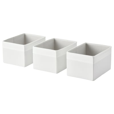 DRÖNA Box, white, 18x25x15 cm