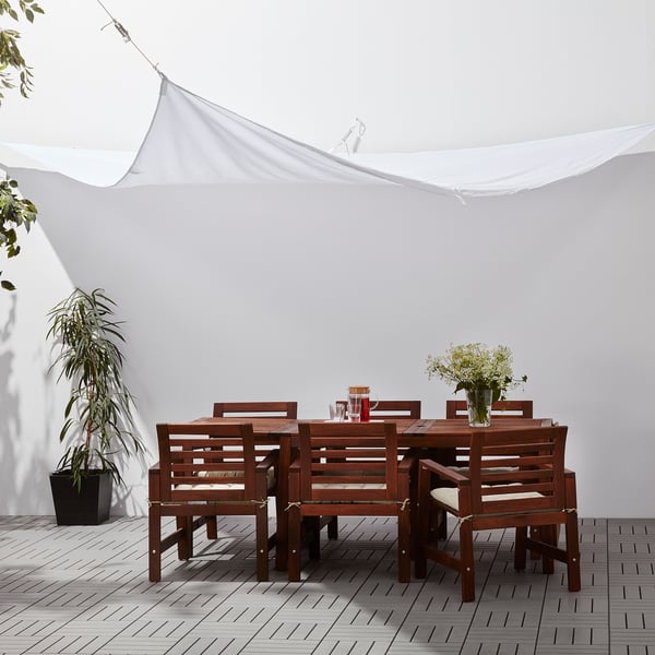 DYNING Canopy, wedgeshaped, white IKEA Ireland