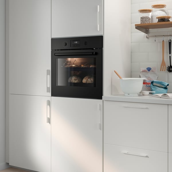 Eftersmak Forced Air Oven Black Ikea Ireland