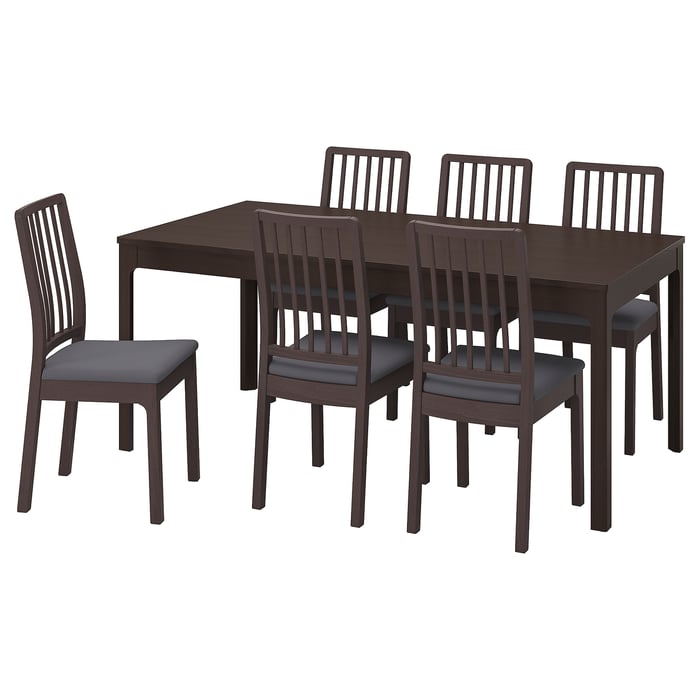 Dining Table and 6 Chairs 6 Seater Dining Table & Chairs IKEA Ireland
