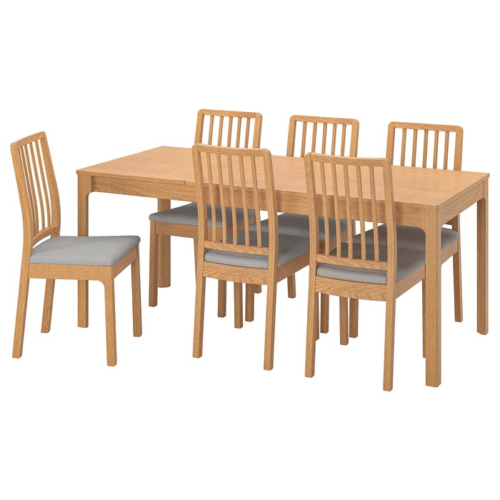 Dining Table and 6 Chairs 6 Seater Dining Table & Chairs IKEA Ireland