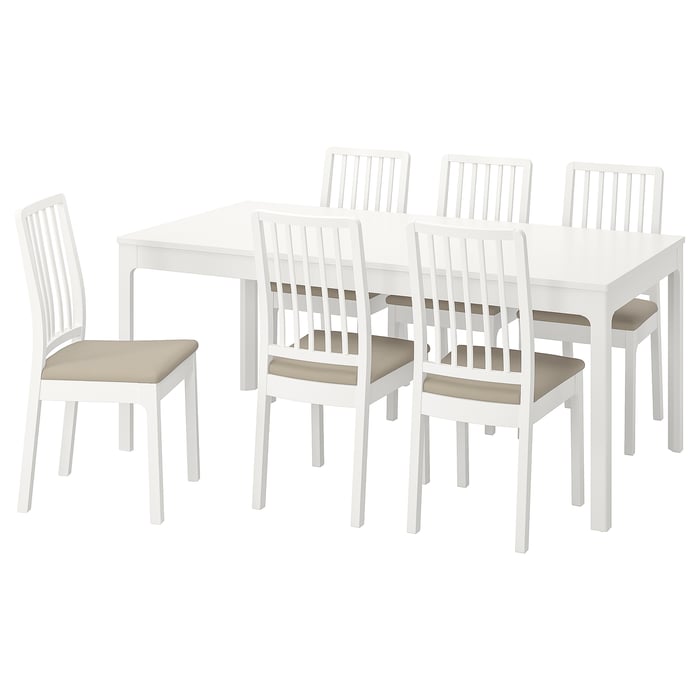 Dining Table and 6 Chairs - 6 Seater Dining Table & Chairs - IKEA Ireland