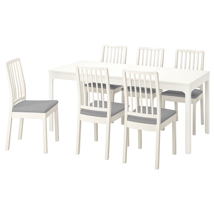 Dining Table and 6 Chairs - 6 Seater Dining Table & Chairs - IKEA Ireland