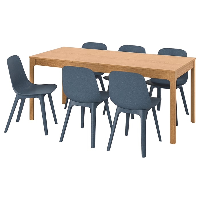 Dining Table and 6 Chairs - 6 Seater Dining Table & Chairs - IKEA Ireland