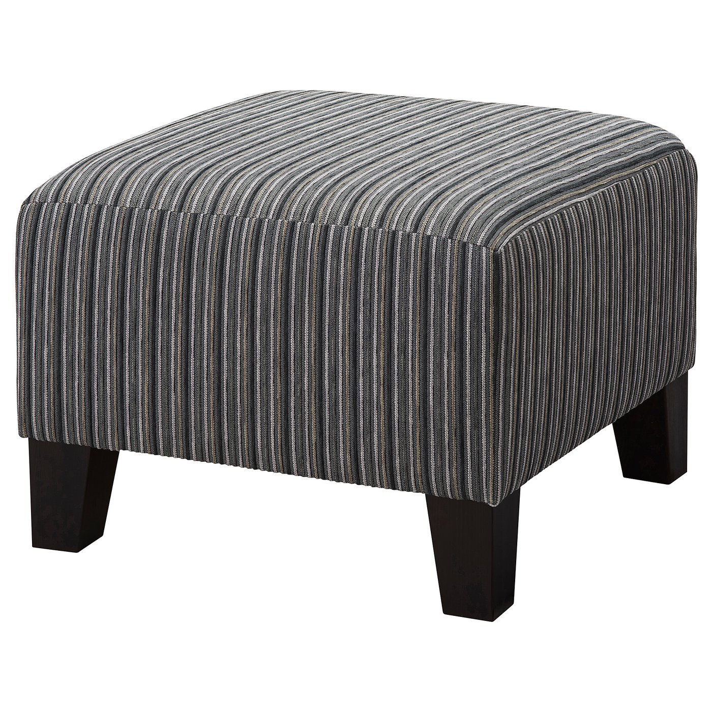 EKENÄS Footstool stripe grey IKEA Ireland