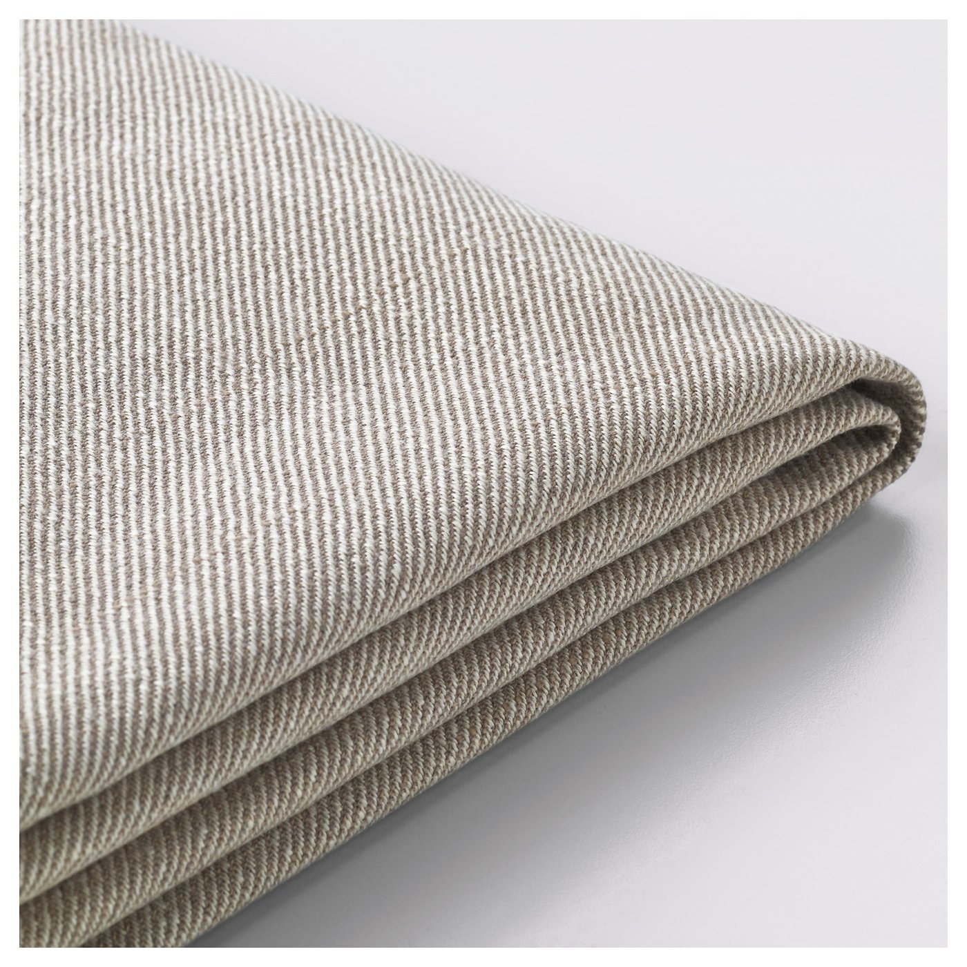 EKTORP Cover threeseat sofa Nordvalla dark beige IKEA