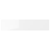 ENHET white glossy cabinet, rectangular shape, modern design.