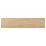 ENHET: light wooden panel, rectangular, smooth surface, durable material.