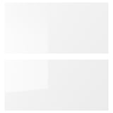 ENHET, white, glossy surface, square-shaped, modern design, reflective.