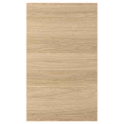 ENHET wood-effect foil panel, beige, rectangular, smooth.
