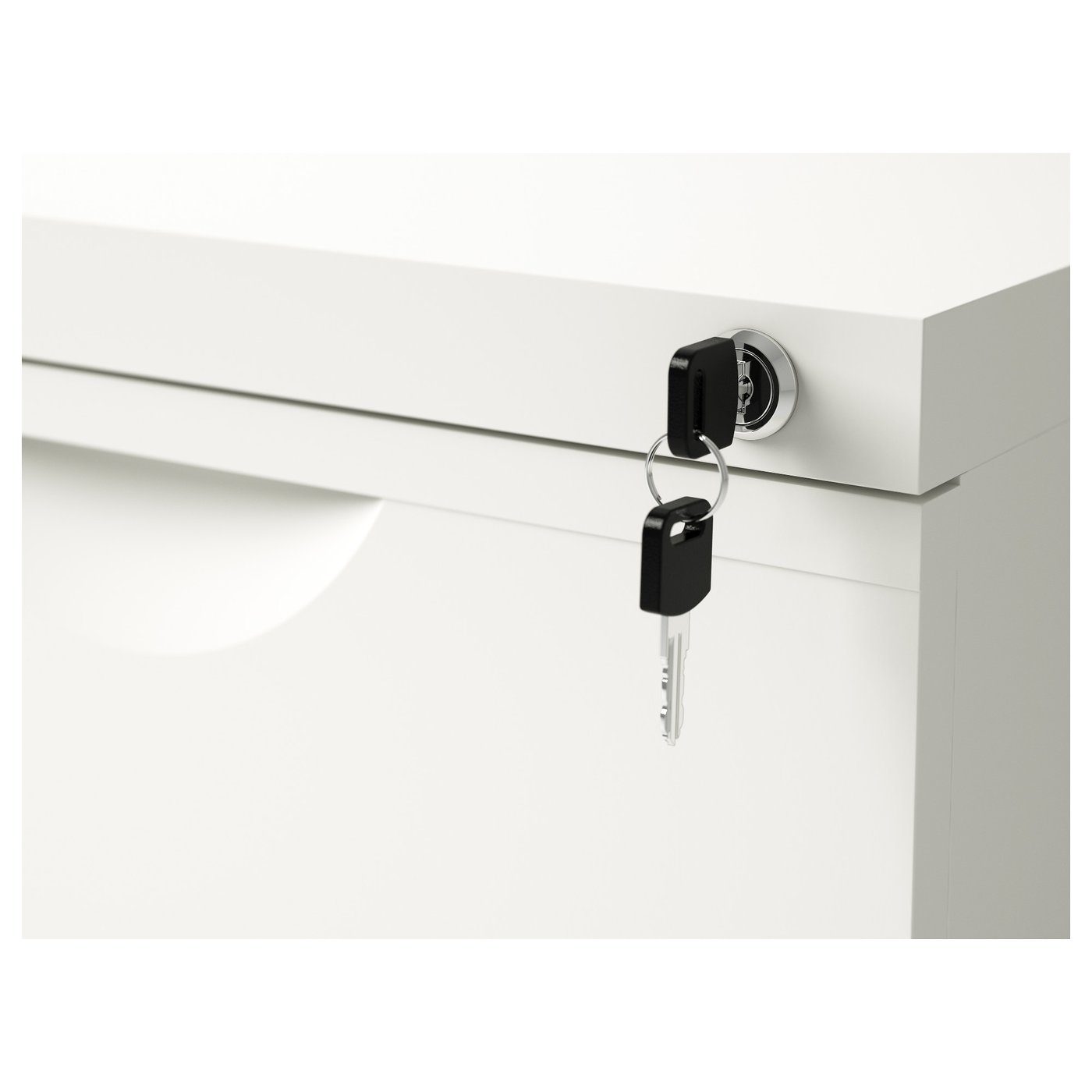 Erik File Cabinet White 41x104 Cm Ikea Ireland