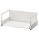 Option: EXCEPTIONELL white drawer, push-to-open, steel runners, minimalist design.