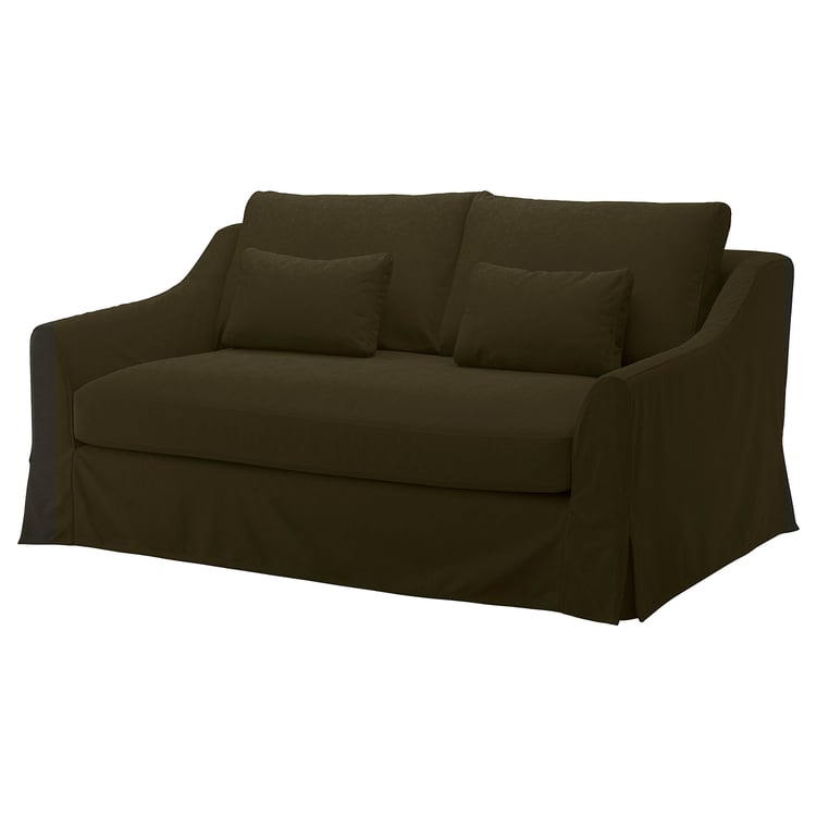 FÄRLÖV 2seat sofa, Tallmyra dark olivegreen IKEA Ireland
