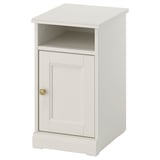 FÅGELFJÄLLET Bedside table, off-white, 32x41x56 cm