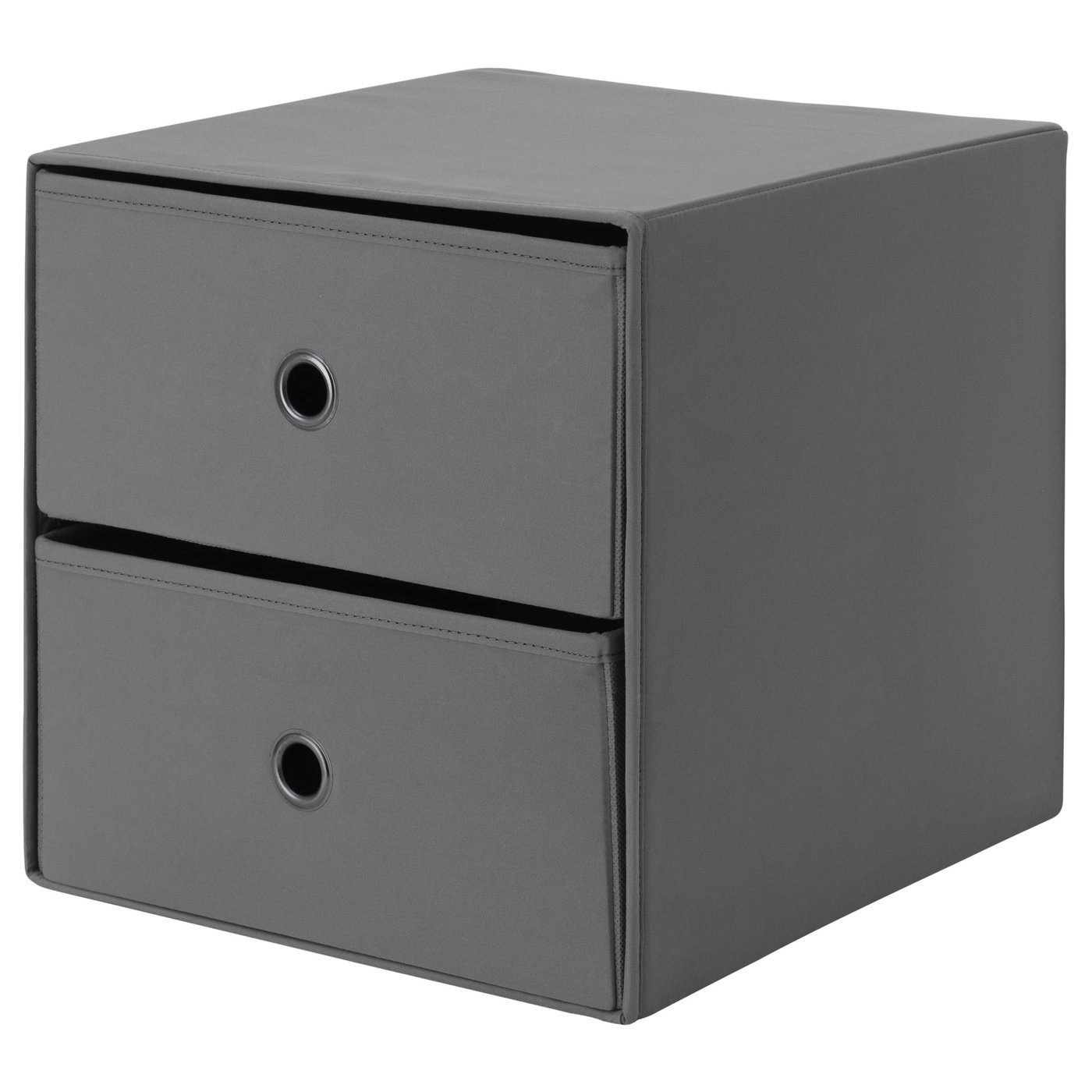 FLARRA Mini chest with 2 drawers, dark grey, 33x38 cm IKEA Ireland