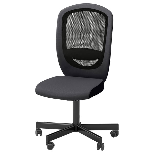FLINTAN Office chair, Vissle grey