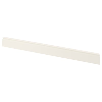 FÖRBÄTTRA kitchen plinth, fiberboard with plastic finish, fits between floor and cabinets.