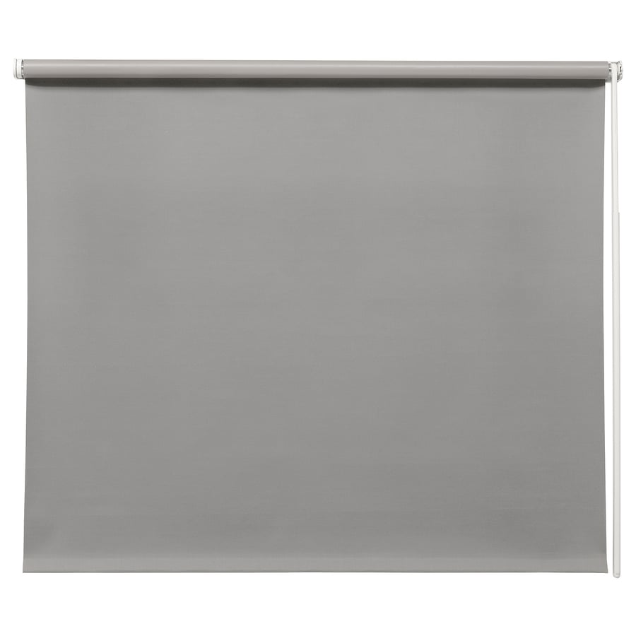 FRIDANS blockout roller blind, grey, 200x195 cm IKEA Ireland
