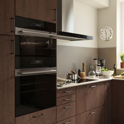 FRILLESBO True fan oven w microwave func, air fry function Grill function/stainless steel colour IKEA 700