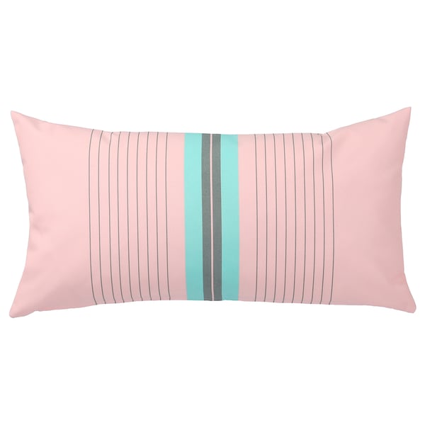 Funkon Cushion In Outdoor Pink Light Blue Ikea