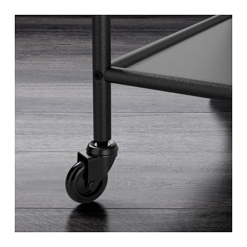 FYRESDAL Bedside table Black 45 x 38 cm IKEA