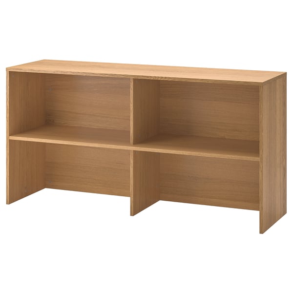 GALANT Addon unit, oak veneer, 160x80 cm IKEA