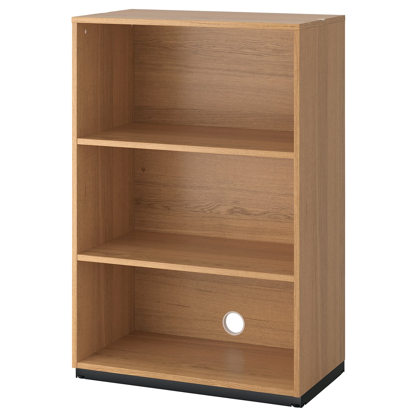 GALANT Shelf unit, oak veneer, 80x120 cm IKEA Ireland