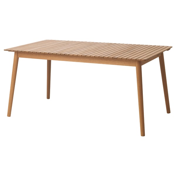 HATTHOLMEN Extendable table, outdoor, eucalyptus, light ... on {keyword}