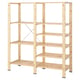 Option: HEJNE 2 sections, with end protectors/softwood, 154x50x172 cm